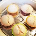 クックG3WUJV☆'s cooksnap of when they made シンプル 米粉蒸しパン.