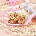 moko♪キッチン♪'s cooksnap of when they made 粒あん＆くるみの手丸めクッキー.