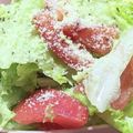 ゆけり３兄弟's cooksnap of when they made レタスとトマトのチーズサラダ.