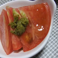 shouko's cooksnap of when they made 切るだけ♪冷やしトマトのジェノベーゼ.