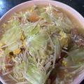 ＭＩ−ＳＡＮ's cooksnap of when they made 簡単キャベツのすき焼き風.