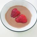 ☆雪矢☆'s cooksnap of when they made ヨーグルトに、イチゴ&ココア♪.
