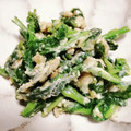 いわよしみ's cooksnap of when they made つぼみ菜の卵とじ.