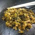 ひんべえ's cooksnap of when they made 万能✿自家製高菜炒め✿.
