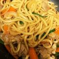 junkoの日々's cooksnap of when they made ぜひぜひお試しあれ☆肉味噌焼きそば.