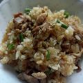 TYSK's cooksnap of when they made 牛肉入り♡ガーリックチャーハン.