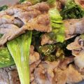 はなはな桜's cooksnap of when they made 豚コマとシャキシャキレタスのレモオイ炒め.