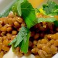 MULA's cooksnap of when they made カップでそのまま！納豆と豆腐のスープ.
