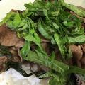 葉月優希's cooksnap of when they made 簡単！美味！大葉たっぷり♪牛肉の甘辛炒め.