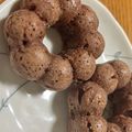 のんちこたん's cooksnap of when they made おいしい豆腐焼きドーナツ★ココア.