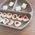 hinamama❁'s cooksnap of when they made いちごヨーグルトのくるくるロールサンド.