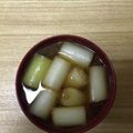かおり♡♡♡'s cooksnap of when they made 白ネギだけのお味噌汁＾＾.