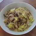 donuts★'s cooksnap of when they made 舞茸とベーコンの醤油パスタ.