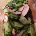 茶あーこ's cooksnap of when they made ボイルイカと胡瓜ともずくの梅にんにく和え.