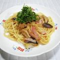 ＠迷子＠'s cooksnap of when they made なめたけで！簡単和風きのこパスタ♡.