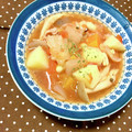 ふたごゆき's cooksnap of when they made トマト缶と大豆のスープ.