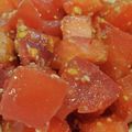 Ebi1783☆'s cooksnap of when they made トマトのごま和え.