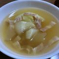お塩と砂糖's cooksnap of when they made 新玉ねぎの丸ごとスープ.