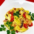 serafin's cooksnap of when they made ☆春キャベツとアンチョビのパスタ☆.