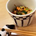 ねみねみ's cooksnap of when they made 旬の野菜と納豆と塩昆布の和え物.