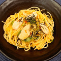 めぐごはん☆'s cooksnap of when they made 五右衛門風✿梅とささみの昆布つゆパスタ.