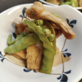 ポンナナ's cooksnap of when they made 春に〜砂糖えんどうと油揚げの煮物はいかが.