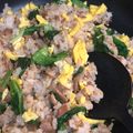 クックP大好き♪'s cooksnap of when they made そぼろレタスチャーハン.