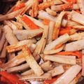 yunapi☆'s cooksnap of when they made 蓮根と竹輪のきんぴら.