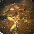ずんぼ's cooksnap of when they made 大食い一家用☆夏野菜のカレー.