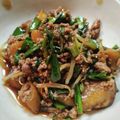 hrnsゴン's cooksnap of when they made ナスとニラとひき肉のオイスターソース炒め.