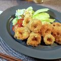 パピパピくん's cooksnap of when they made 剥げない、ハネない！！　イカリングフライ.