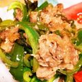 seacomet's cooksnap of when they made 簡単❤絶品☆チンジャオロース風.