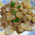 クック00Q0QZ☆'s cooksnap of when they made 大根の大量消費に！ 麻婆大根.