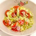 悠LOVE航's cooksnap of when they made キャベツとトマトのマヨネーズサラダ.