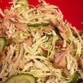 momomi06's cooksnap of when they made 鶏ささみとキャベツのおつまみサラダ.