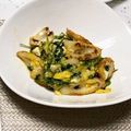 ★雅★'s cooksnap of when they made 豆苗とちくわのガーリック塩炒め.