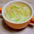 のんべぇヒロ's cooksnap of when they made 男のがっつりにんにくスープ！ねぎ大量だよ.