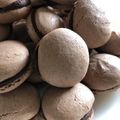 かずかず４３４９'s cooksnap of when they made 失敗なし！ショコラマカロン♪.