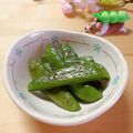 Newチヨコっと♪'s cooksnap of when they made 春色・スナップエンドウのバター焼き.