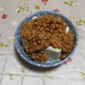くネコまろす's cooksnap of when they made なめ茸＆納豆ぶっかけ豆腐.