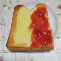 くネコまろす's cooksnap of when they made シュガー・ジャムトースト.