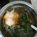 クックI7I5L1☆'s cooksnap of when they made 【せり鍋風】ゴッコ汁【ゴッコの捌き方】.