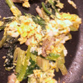 クックS5N2AF☆'s cooksnap of when they made 豚肉と小松菜のふわふわ卵炒め.