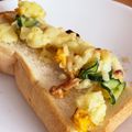 ともママ♡'s cooksnap of when they made うちのポテトサラダトースト♪.