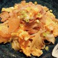 precious☆'s cooksnap of when they made 本日のまかない。搾菜と玉子の中華焼きそば.