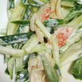 ヨシヨッシー's cooksnap of when they made きゅうりとカニカマのコクうま和風サラダ.