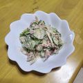 なべちんさん's cooksnap of when they made きゅうりとみょうがのツナ☆マヨ合え.
