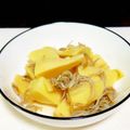 はちみつlove's cooksnap of when they made 小女子で竹の子煮.