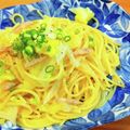 ちーまぐ's cooksnap of when they made キャベツ&ベーコンの塩バタースープパスタ.