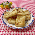 toraちゃん♪'s cooksnap of when they made 油揚げ焼いただけ～( ,,>з<).